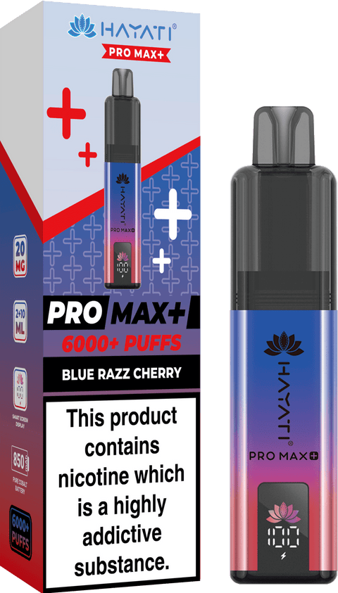 Hayati Pro Max+ 6000 Prefilled Pod Vape Kit - Vaperdeals