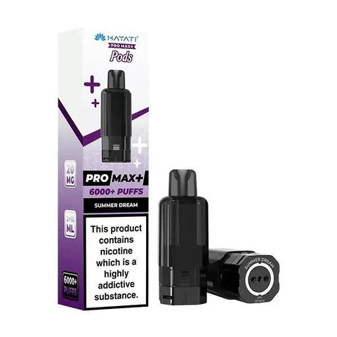 Hayati Pro Max Plus 6000 Prefilled Pods - Box of 5 - Vaperdeals