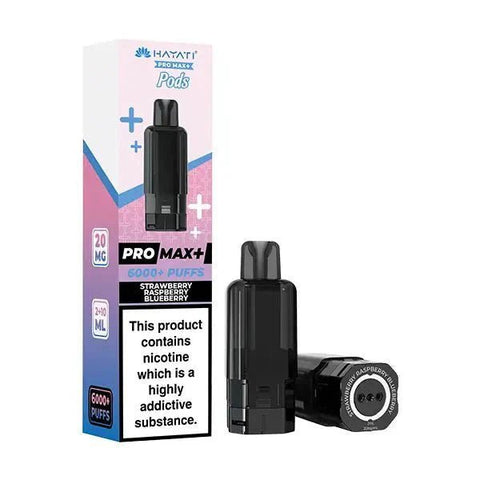 Hayati Pro Max Plus 6000 Prefilled Pods - Box of 5 - Vaperdeals