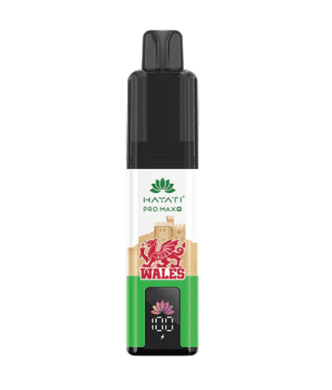 Hayati Pro Max Plus Wales Edition | Box of 5 - Vaperdeals