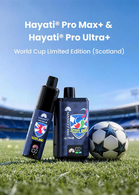 Hayati Pro Max Plus World Cup Edition (SCOTLAND) | 5Packs - Vaperdeals