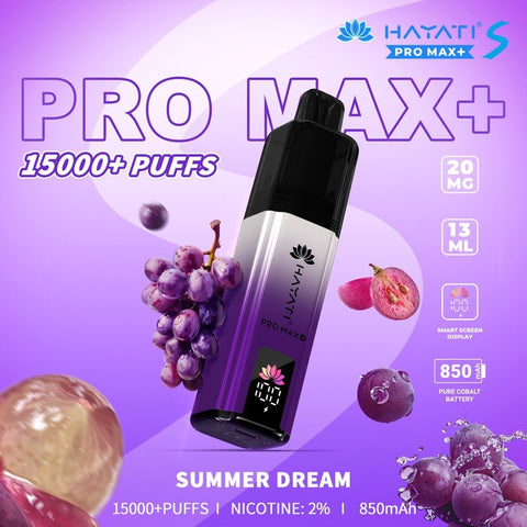 Hayati Pro Max S Plus 15K Pod Vape Kit - Vaperdeals