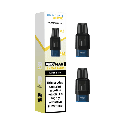 Hayati Pro Max S1 Prefilled Pods Box of 10 - Vaperdeals