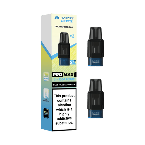Hayati Pro Max S1 Prefilled Pods Box of 10 - Vaperdeals