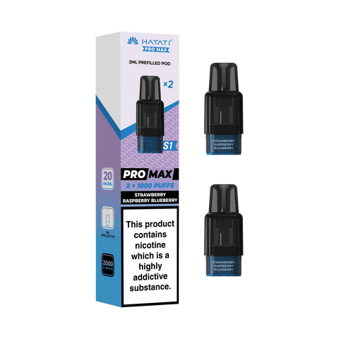 Hayati Pro Max S1 Prefilled Pods Box of 10 - Vaperdeals