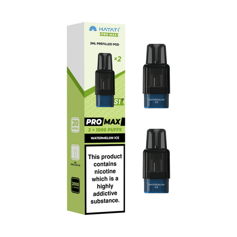 Hayati Pro Max S1 Prefilled Pods Box of 10 - Vaperdeals