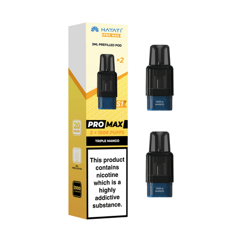 Hayati Pro Max S1 Prefilled Pods Box of 10 - Vaperdeals