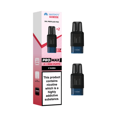 Hayati Pro Max S1 Prefilled Pods Box of 10 - Vaperdeals