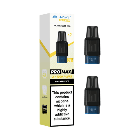 Hayati Pro Max S1 Prefilled Pods Box of 10 - Vaperdeals