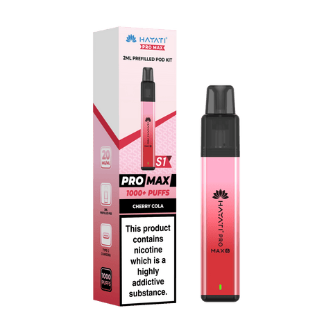 Hayati Pro Max S1 Vape Kit Box of 10 - Vaperdeals
