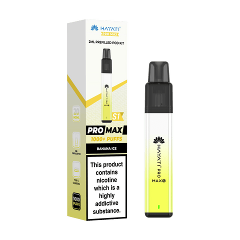 Hayati Pro Max S1 Vape Kit Box of 10 - Vaperdeals