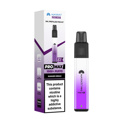Hayati Pro Max S1 Vape Kit Box of 10 - Vaperdeals
