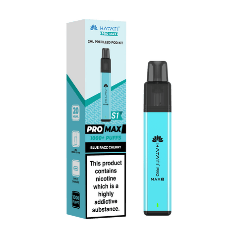 Hayati Pro Max S1 Vape Kit Box of 10 - Vaperdeals