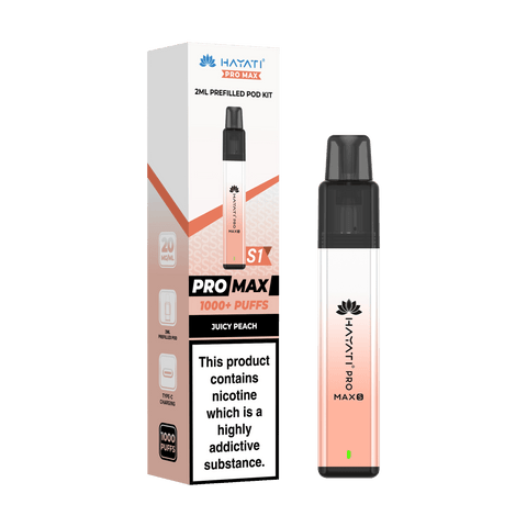 Hayati Pro Max S1 Vape Kit Box of 10 - Vaperdeals