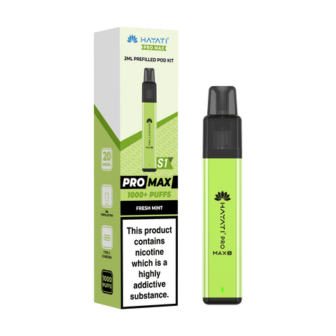 Hayati Pro Max S1 Vape Kit Box of 10 - Vaperdeals