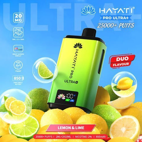 Hayati Pro Ultra Plus 25000 Prefilled Pod Vape Kit - Vaperdeals
