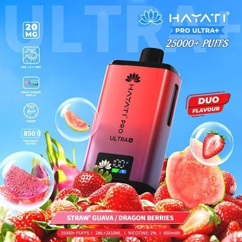 Hayati Pro Ultra Plus 25000 Prefilled Pod Vape Kit - Vaperdeals
