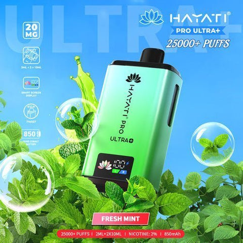 Hayati Pro Ultra Plus 25000 Prefilled Pod Vape Kit - Vaperdeals