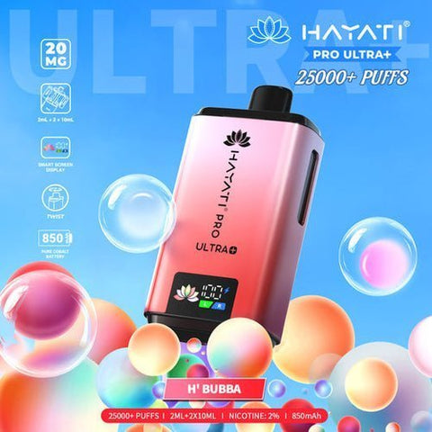 Hayati Pro Ultra Plus 25000 Prefilled Pod Vape Kit - Vaperdeals