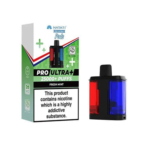 Hayati Pro Ultra Plus 25000 Replacement Pods - Vaperdeals