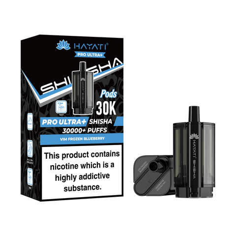 Hayati Pro Ultra Plus Shisha 30k Prefilled Pods Box of 5 - Vaperdeals