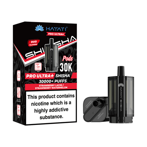 Hayati Pro Ultra Plus Shisha 30k Prefilled Pods Box of 5 - Vaperdeals