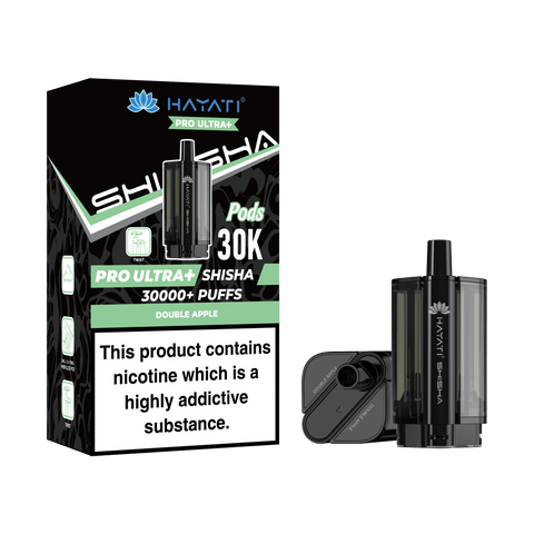 Hayati Pro Ultra Plus Shisha 30k Prefilled Pods Box of 5 - Vaperdeals