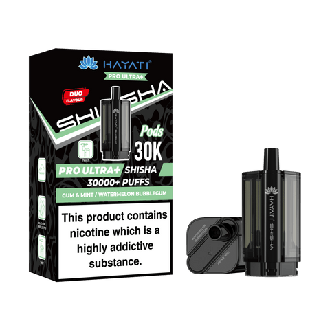 Hayati Pro Ultra Plus Shisha 30k Prefilled Pods Box of 5 - Vaperdeals