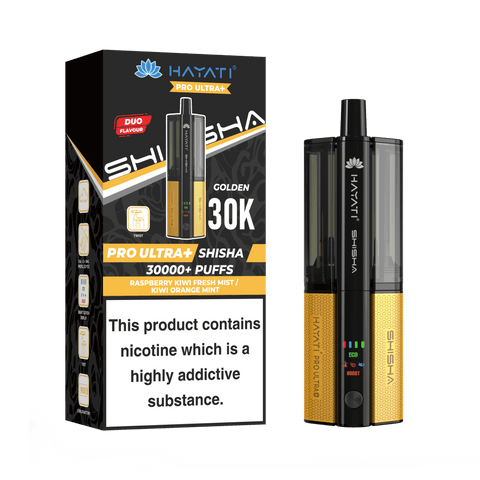 Hayati Pro Ultra Plus Shisha 30k Vape Kit Box of 5 - Vaperdeals