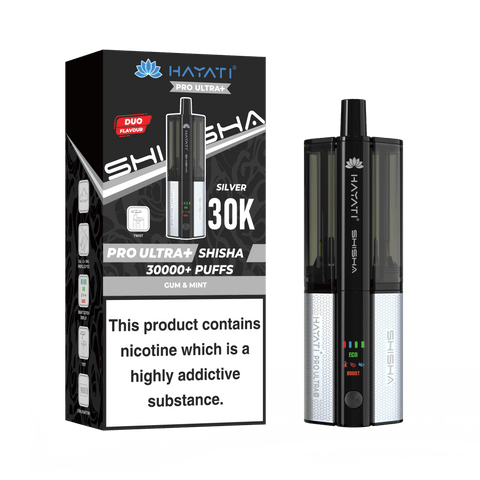 Hayati Pro Ultra Plus Shisha 30k Vape Kit Box of 5 - Vaperdeals