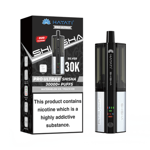 Hayati Pro Ultra Plus Shisha 30k Vape Kit Box of 5 - Vaperdeals
