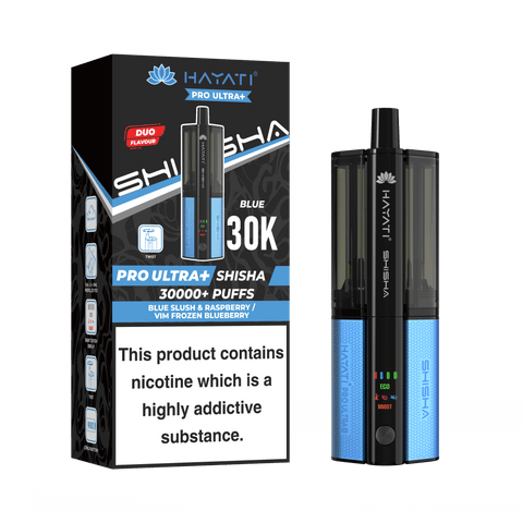 Hayati Pro Ultra Plus Shisha 30k Vape Kit Box of 5 - Vaperdeals