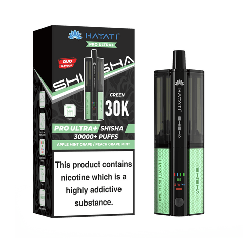 Hayati Pro Ultra Plus Shisha 30k Vape Kit Box of 5 - Vaperdeals