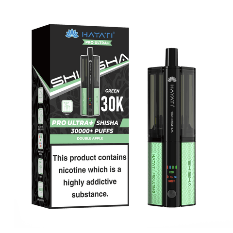 Hayati Pro Ultra Plus Shisha 30k Vape Kit Box of 5 - Vaperdeals