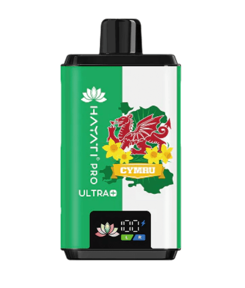 Hayati Pro Ultra Plus Wales Edition Box of 5 - Vaperdeals