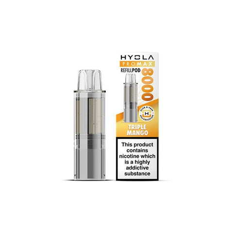 Hyola Pro Max 8000 Replacement Pods - Vaperdeals