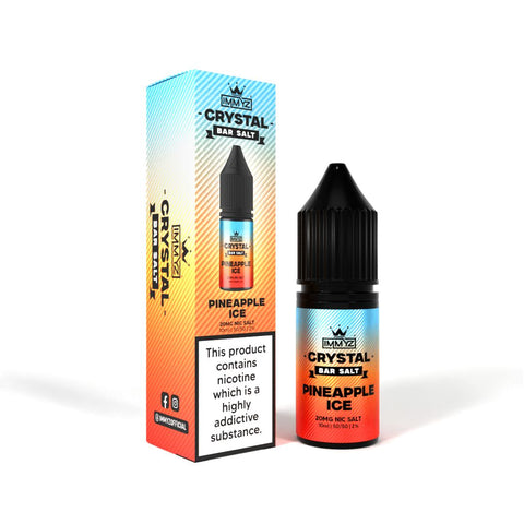 IMMYZ Crystal Bar Nic Salt 10ml E-liquid Pack of 10 - Vaperdeals