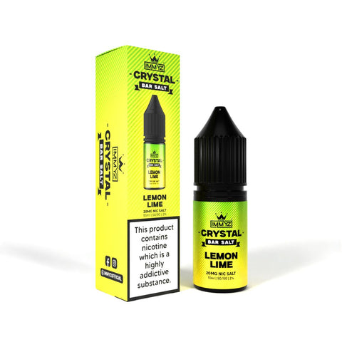 IMMYZ Crystal Bar Nic Salt 10ml E-liquid Pack of 10 - Vaperdeals