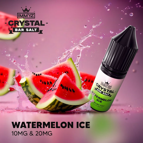IMMYZ Crystal Bar Nic Salt 10ml E-liquid Pack of 10 - Vaperdeals