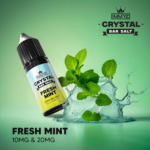 IMMYZ Crystal Bar Nic Salt 10ml E-liquid Pack of 10 - Vaperdeals