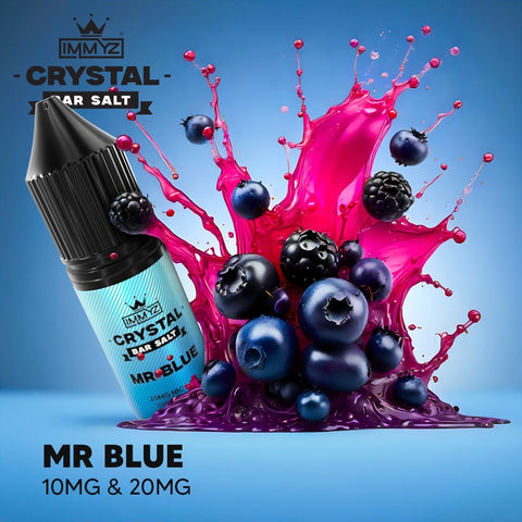 IMMYZ Crystal Bar Nic Salt 10ml E-liquid Pack of 10 - Vaperdeals