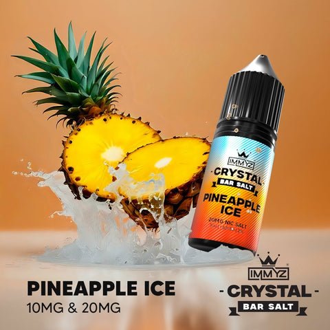 IMMYZ Crystal Bar Nic Salt 10ml E-liquid Pack of 10 - Vaperdeals