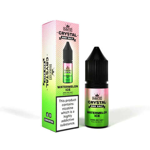 IMMYZ Crystal Bar Nic Salt 10ml E-liquid Pack of 10 - Vaperdeals