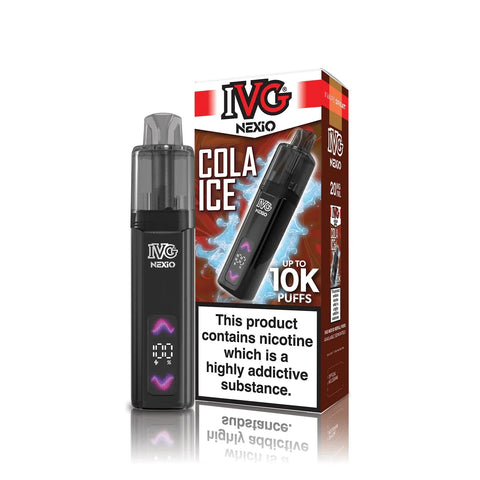 IVG Nexio 10k Pod Vape Kit Box of 5 - Vaperdeals