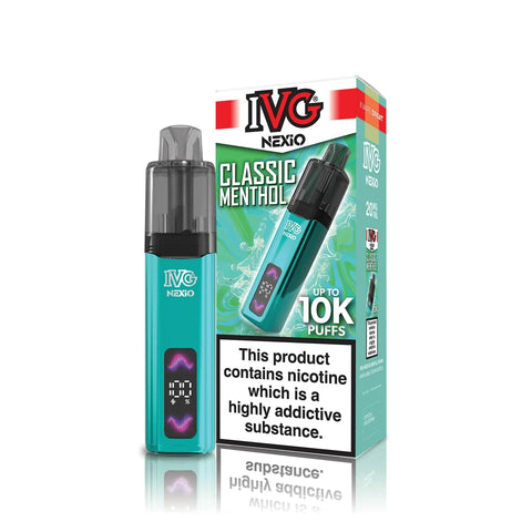 IVG Nexio 10k Pod Vape Kit Box of 5 - Vaperdeals