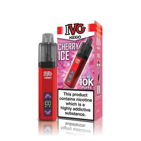 IVG Nexio 10k Pod Vape Kit Box of 5 - Vaperdeals