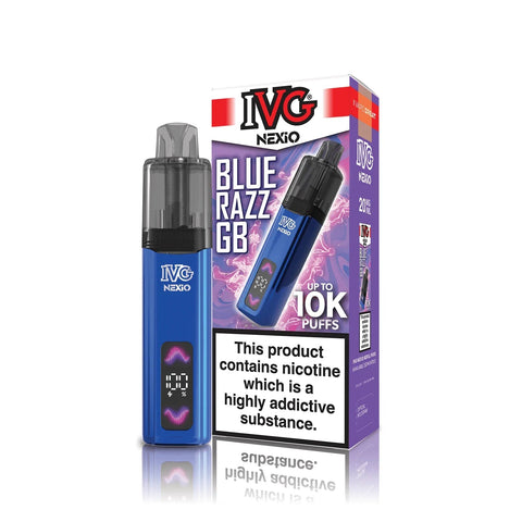 IVG Nexio 10k Pod Vape Kit Box of 5 - Vaperdeals