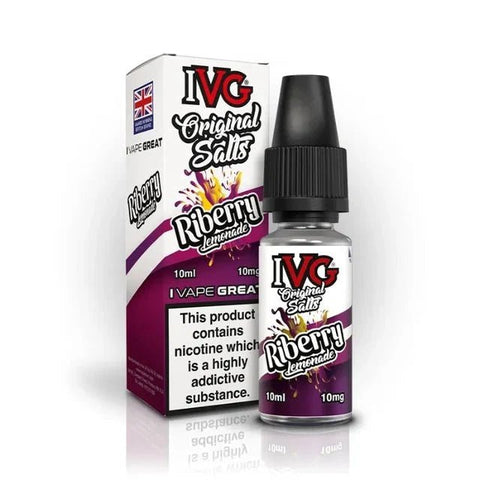 IVG Original Nic Salts E-liquids 10ml Box of 10 - Vaperdeals