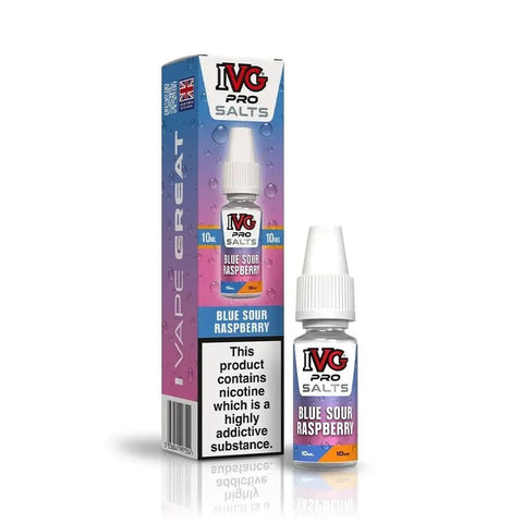 IVG Pro Nic Salt 10ml E-liquids Box of 10 - Vaperdeals