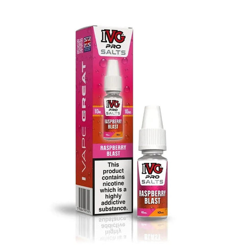 IVG Pro Nic Salt 10ml E-liquids Box of 10 - Vaperdeals